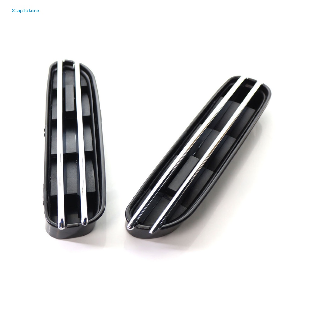 FENDER Set 2 Tấm Chắn Gió Bên Hông Bằng ABS Chống Mòn Dễ Lắp Đặt Cho BMW 5 Series E39 E60 M5 1991-2010