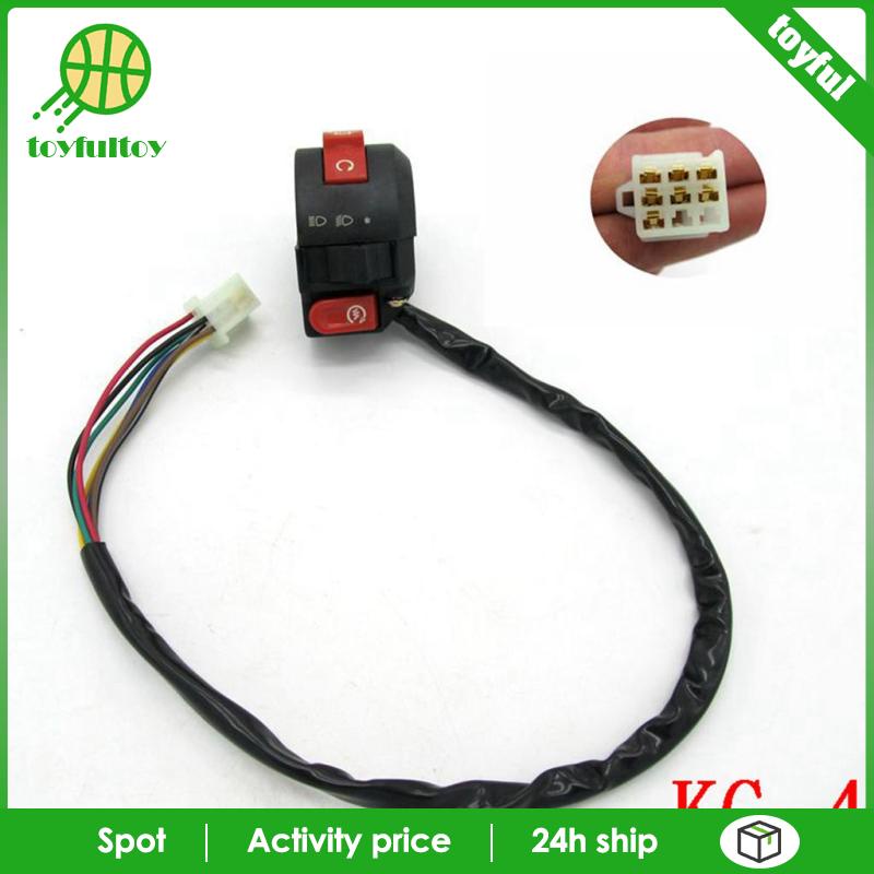 Công Tắc Tay Lái Trái 3 Chức Năng Cho 50cc 70cc 90cc 110cc 125cc ATV