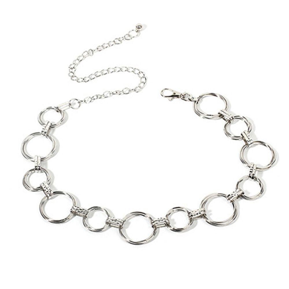 Thắt Lưng Dây Xích Vàng Bằng Hợp Kim Chất Lượng Cao Có Thể Điều Chỉnh Cho Nữ