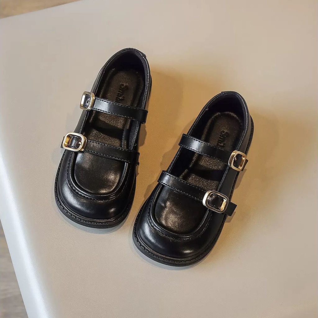 Aiyaya Giày trẻ em giày bé gái giày lười Pháp đơn giản tiện lợi