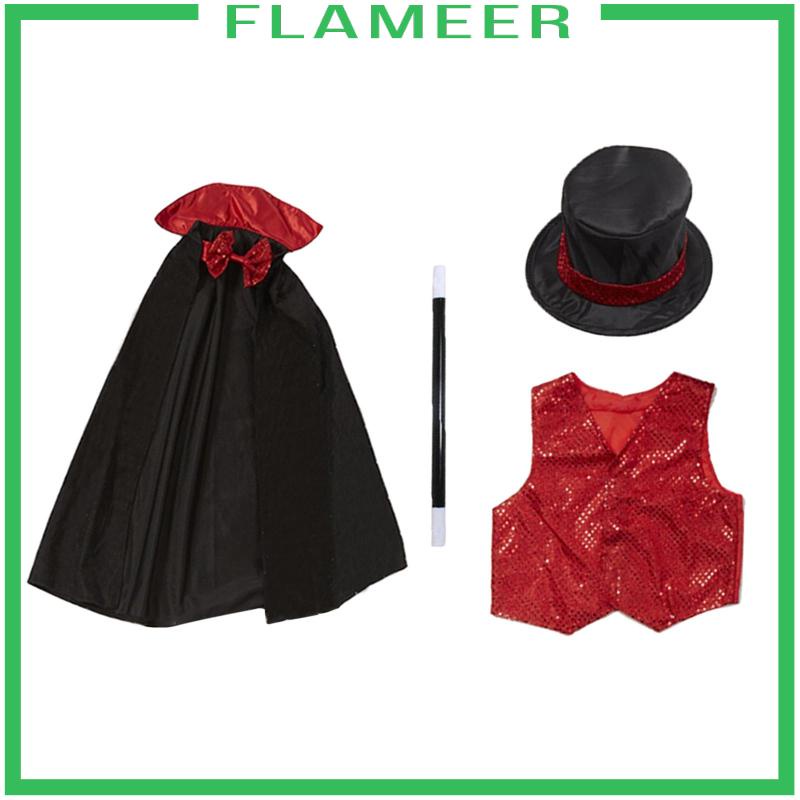 Bộ Áo Choàng Và Nón Ảo Thuật Gia Cho Tiệc Giáng Sinh