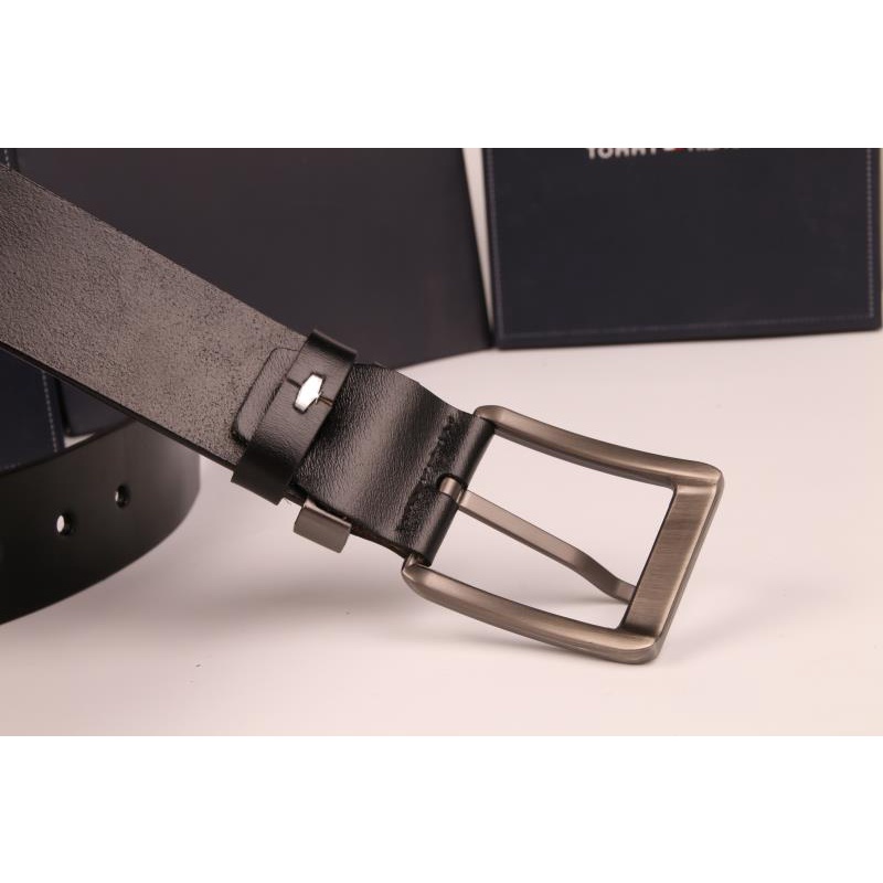 Tommy hilfiger thắt lưng mỏng dây đeo thắt lưng bằng da thật thời trang blogger xu hướng thắt lưng ghim khóa thắt lưng nam và nữ đồng quê