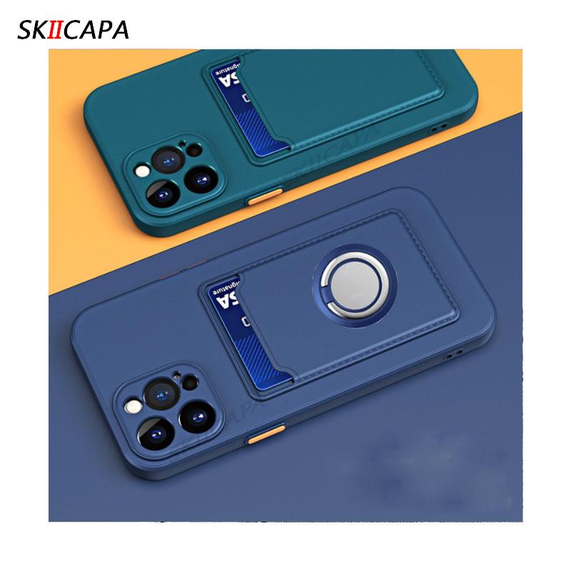 Ốp Điện Thoại TPU Silicon Dạng Ví Có Ngăn Đựng Thẻ Và Nhẫn Đỡ Cho oppo reno 10 pro plus reno10 pro + reno8T 4G 5G 8Pro plus