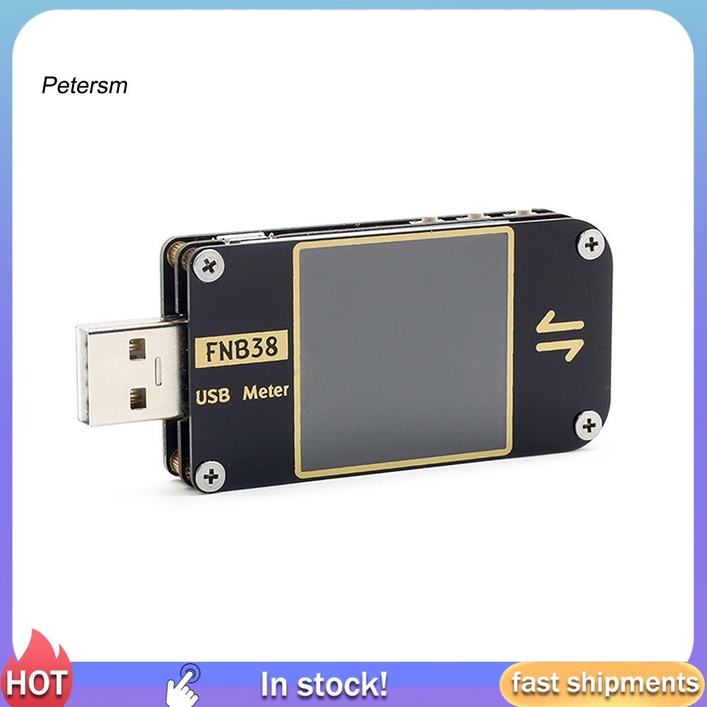 Thiết Bị Kiểm Tra Vôn Kế QC4 PD30 20 PPS FNB38 USB LCD