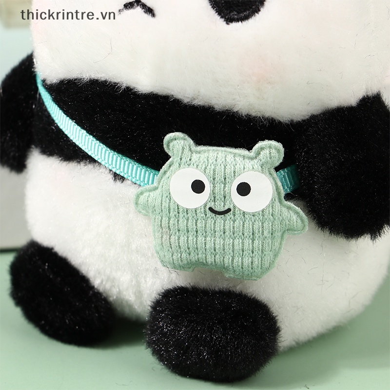 Móc Khóa Hình Gấu Trúc Nhồi Bông Đáng Yêu