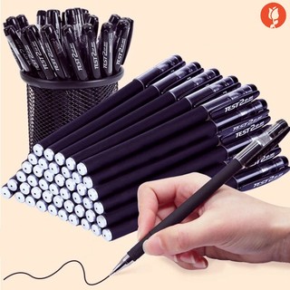 Bút bi mực đen nhám mực mờ ngòi bút 0.5 / 0.35mm