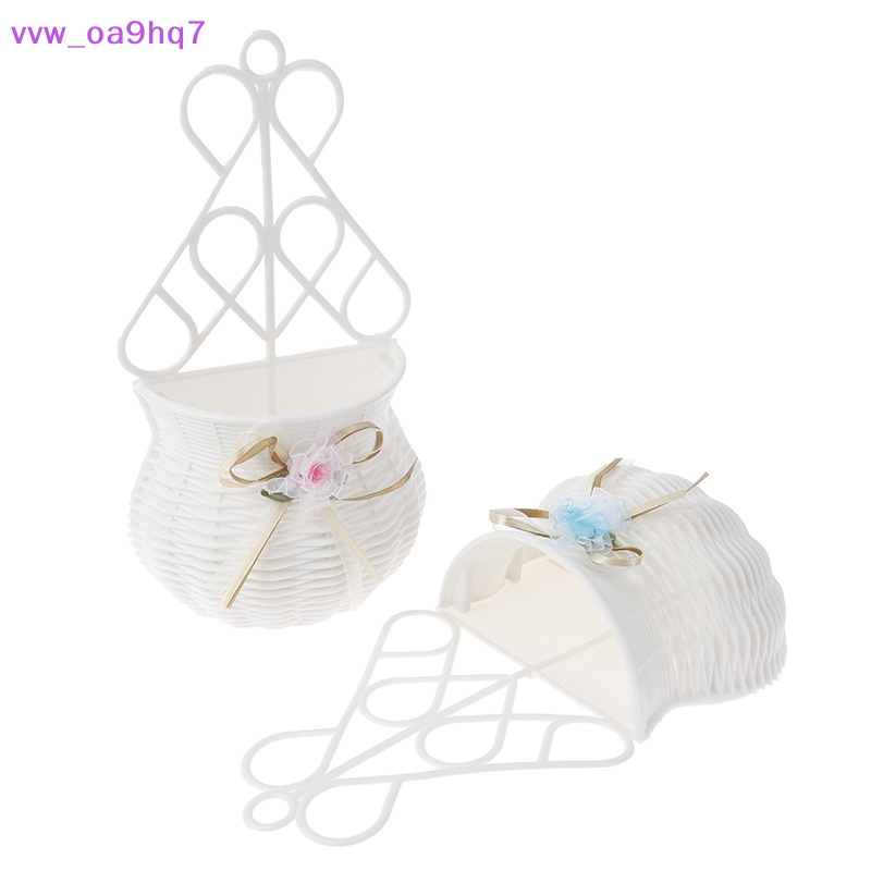 Vườn tự làm bình hoa giỏ đồ lặt vặt treo tường mây nhân tạo