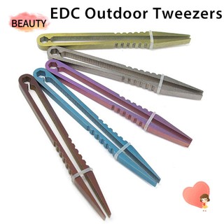 Nhíp gắp bằng titan 2 kích thước edc đa năng tiện lợi chất lượng cao