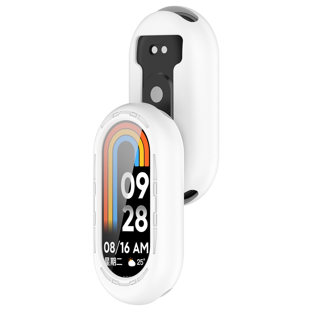 Ốp Mềm Cho Xiaomi Mi Band 8 Vỏ Bảo Vệ Bằng Cao Su Mềm Ốp Chống Sốc Vỏ Bảo Vệ NFC Silicon 【Pwatch】