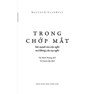 Sách Trong Chớp Mắt - Blink (Tái Bản 2023)