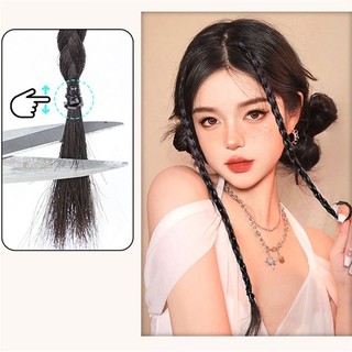 Tóc Giả Thắt Bím Thời Trang Cho Nữ