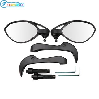 Cặp gương chiếu hậu thinkmax 2 trong 1 gắn tay lái xe máy