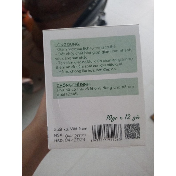 Trà táo xanh giảm cân Kelly chính hãng