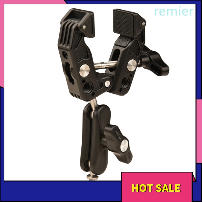 Kẹp máy ảnh re 360-degre ball head magic arm kẹp với 1/4 3/8 "lỗ cho màn hình máy ảnh slr micrô đèn led