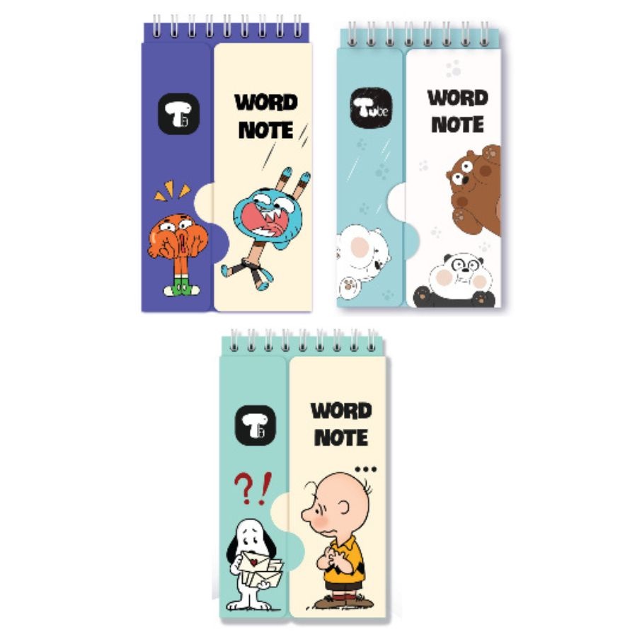 Sổ từ vựng học ngoại ngữ ôn tập dễ dàng tiện lợi kiểm tra từ vựng, ngữ pháp, vở học tập ghi nhớ