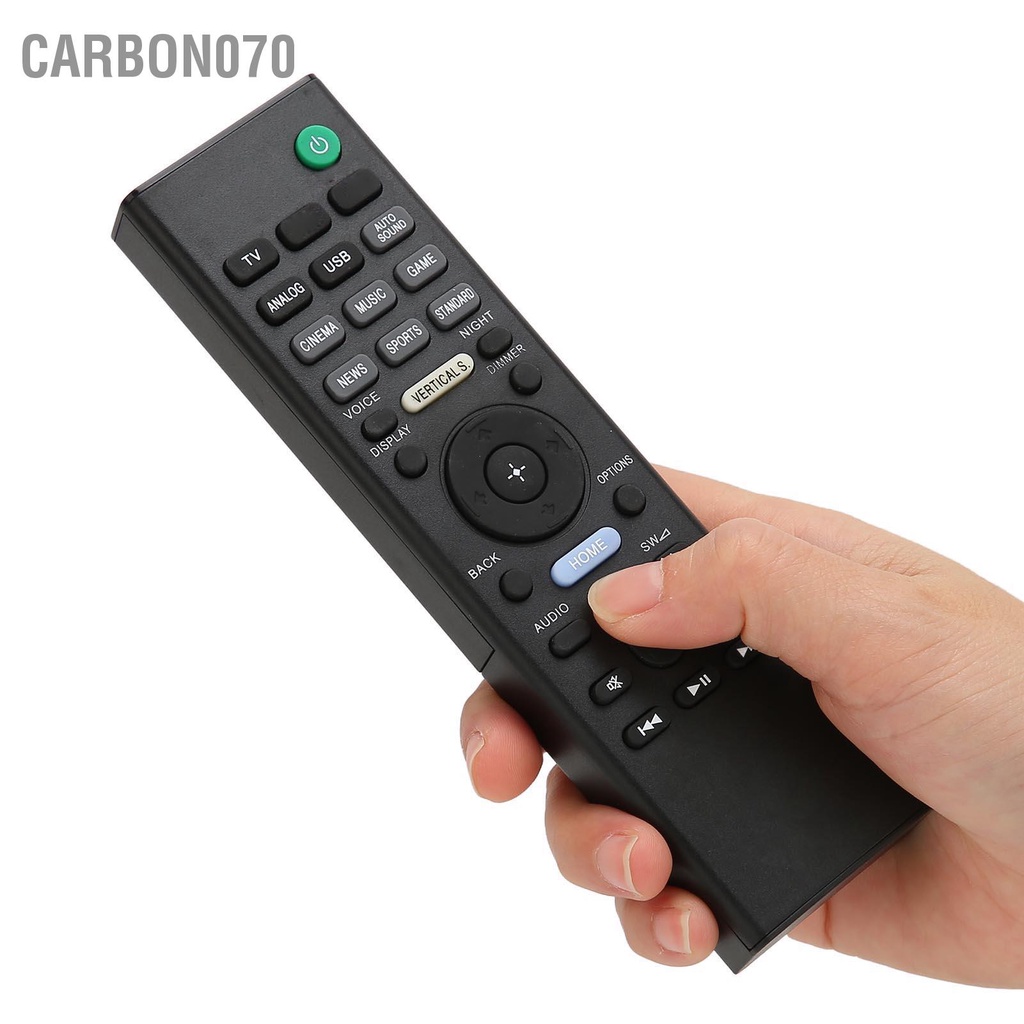 Carbon070 Điều khiển từ xa của loa thay thế cho Hệ thống soundbar Sony HT‑X9000F SA‑WX9000F