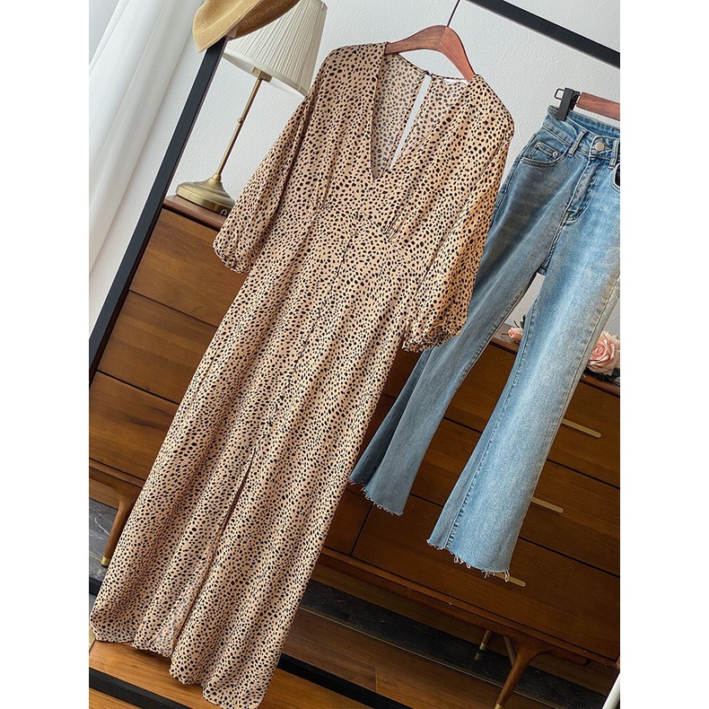 Đầm Beo Nâu M.a.n.g.o