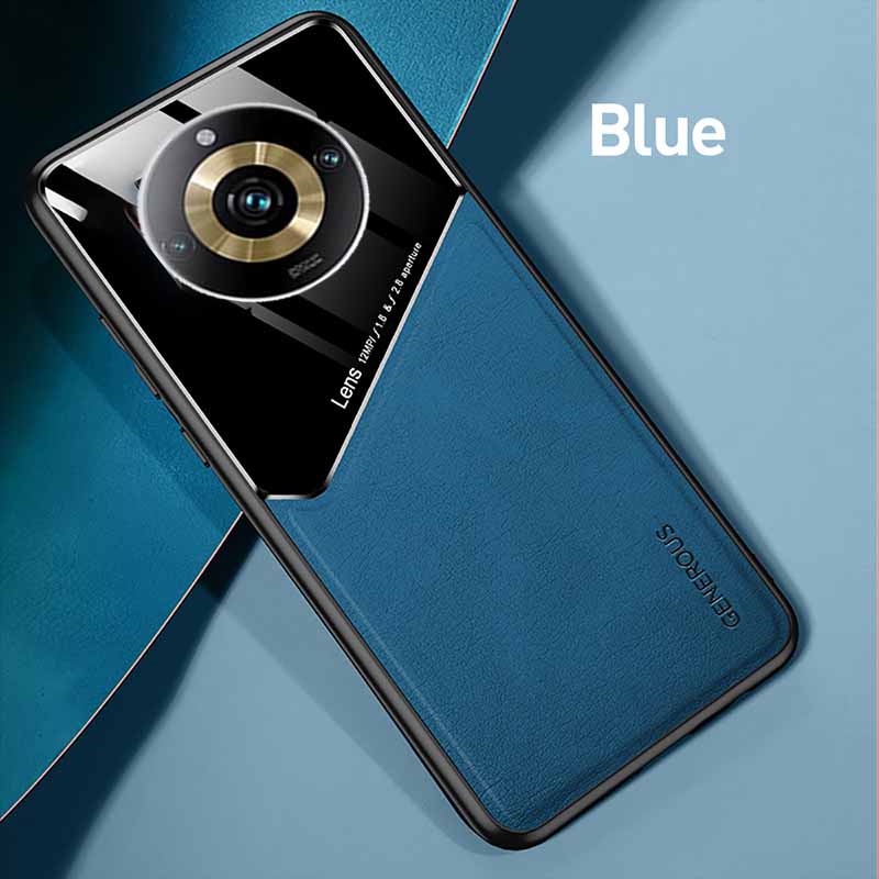 Ốp Điện Thoại pc + Da + Kính Mica Chống Sốc Cho Realme11 Pro Realme 11 Pro 11Pro Plus Pro + 5G