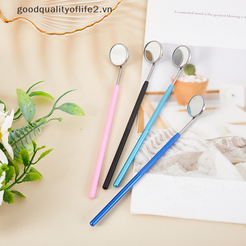 Gương Chăm Sóc Răng Miệng Bằng Thép Không Gỉ 15.5CM