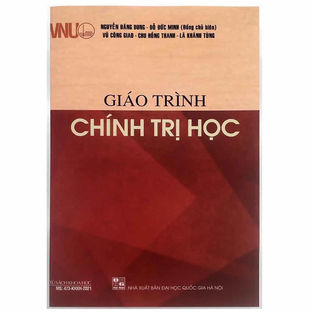 Sách - Giáo Trình Chính Trị Học - Nhà Sách Sự Thật