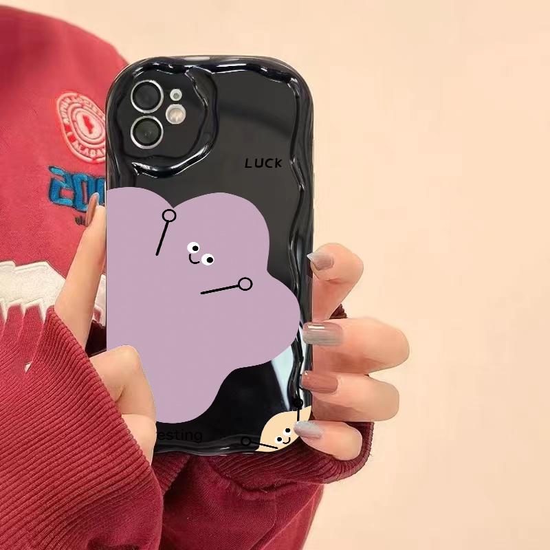 Vỏ điện thoại iphone purple sea star black water drop cho 7 7plus 8 8plus xs xr 11 12 13 14 pro plus promax