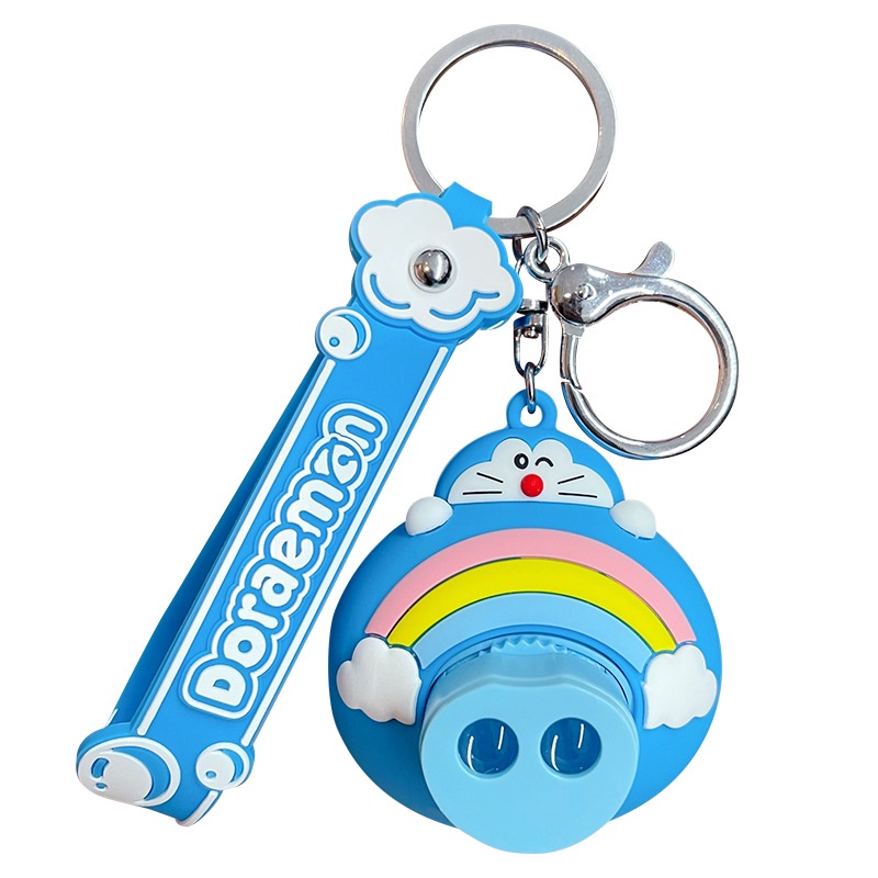 Móc Khóa Hình Máy Ảnh Doraemon Đáng Yêu