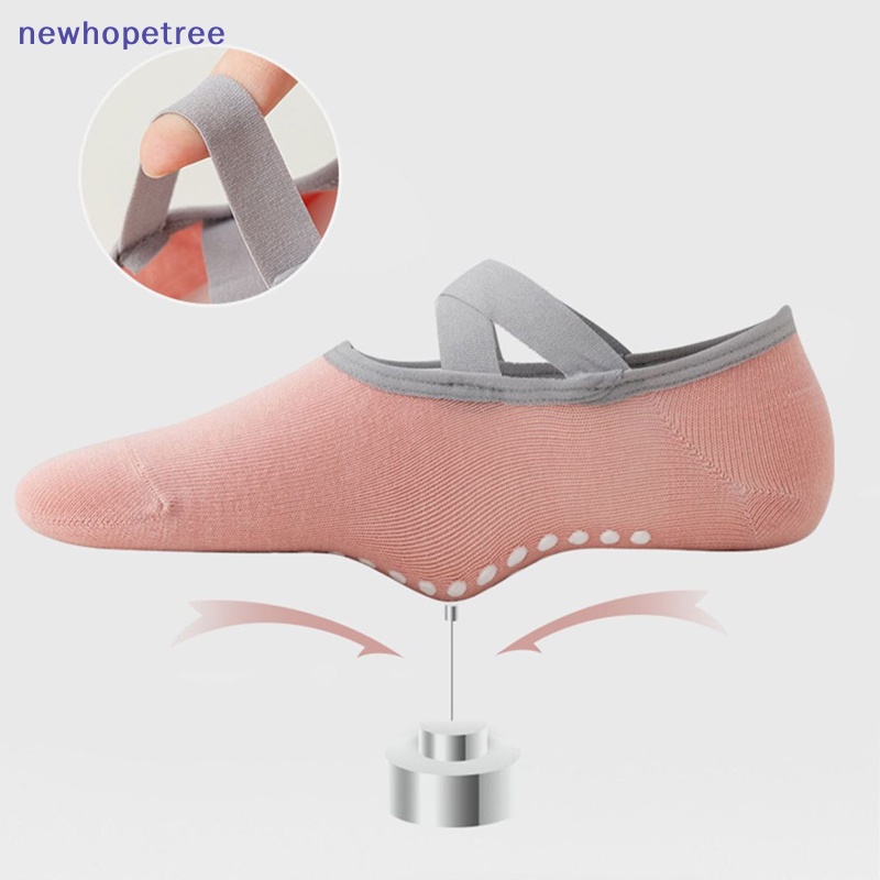 Novn Vớ Thể Thao Chống Trượt Thấm Hút Mồ Hôi Dây Chéo Cho Nam Nữ