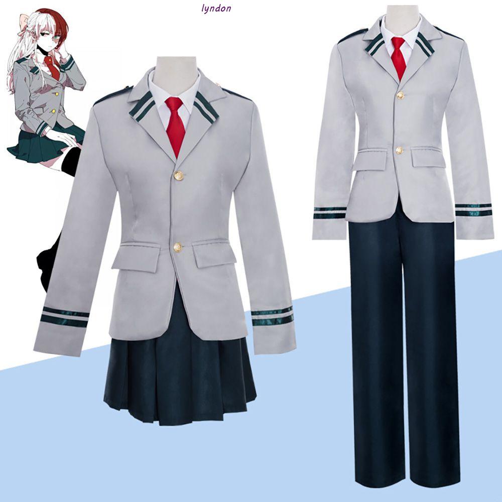 Lyndon cosplay trang phục váy trang phục my hero academia party anime midoriya izuku bakugou katsuki trang phục nữ trang phục trang phục