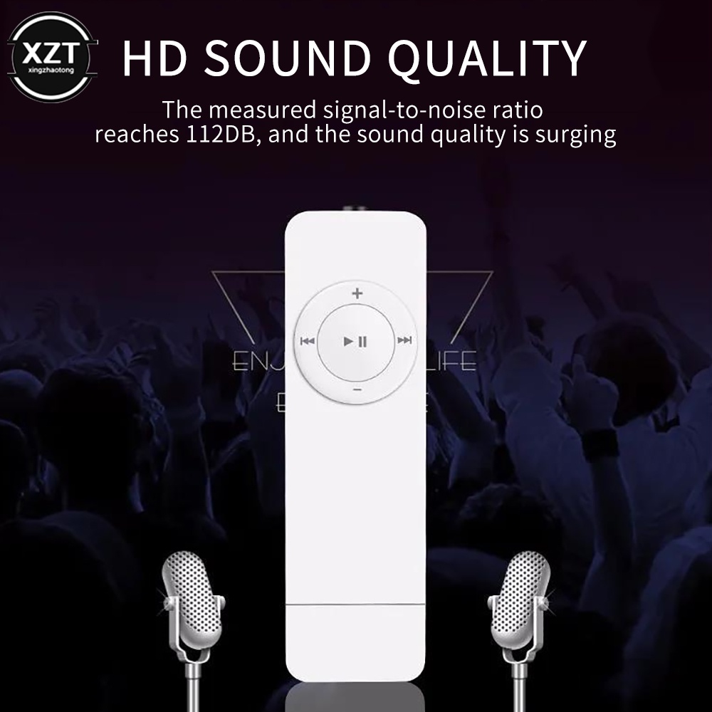 Máy nghe nhạc usb mp3 máy nghe nhạc hỗ trợ thẻ micro tf 64g mp3 walkman gum