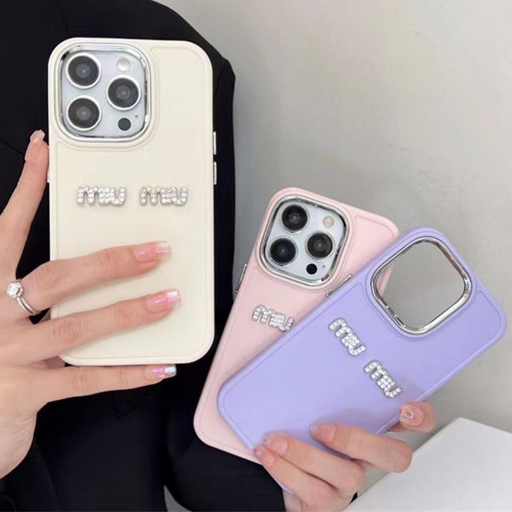 Ốp Điện Thoại tpu Mềm Hình MIUMIU 3D Cho Iphone 15 Pro max 14 pro max 14 plus 13 pro max 12 pro max 11 pro max 15 Pro XSMAX XR X