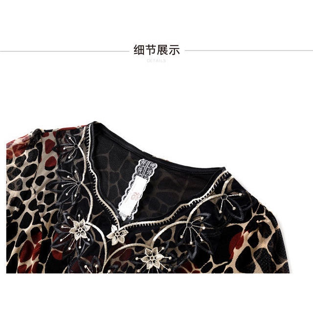 Đầm Chiffon Tay Ngắn In Họa Tiết Hoa Phong Cách Phương Tây Thời Trang Mùa Hè 2021 Cho Phụ Nữ Trung Niên