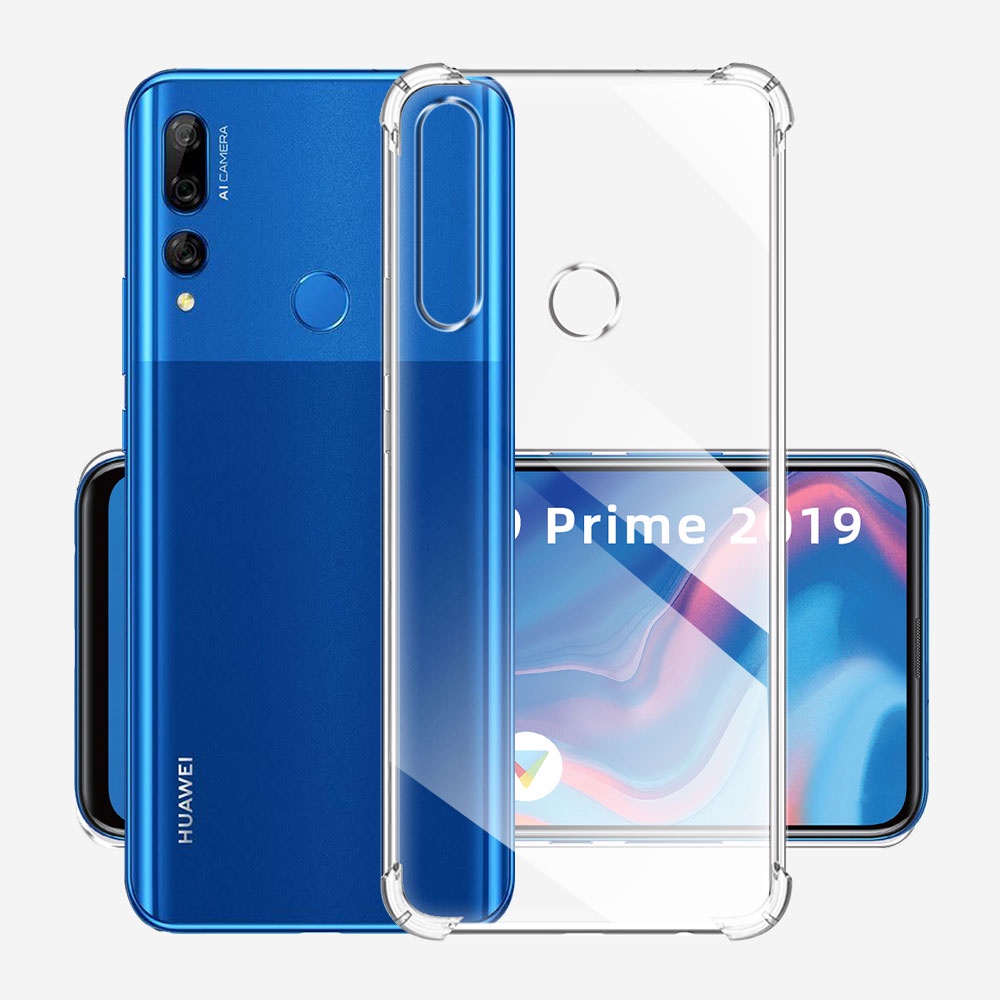 Ôp Điện Thoại Silicon Dẻo Trong Suốt Chống Sốc Cho huawei y9 prime 2019 y7a p smart z 2021 huawei y7