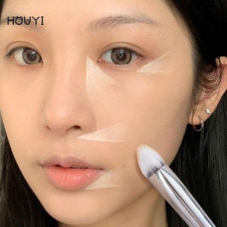 1pc angled contour makeup brushes / multi-function facial concealer brush / cover dark circles foundation brush detail beauty tool