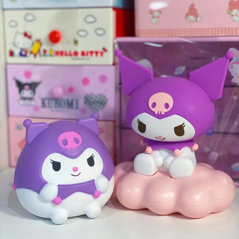 Đồ chơi giải nén sanrio kuromi my melody cinnamoroll pompompurin hello kitty slow rebound mochi toy người lớn trẻ em thư giãn đồ chơi dễ thương mặt dây chuyền chìa khóa ô tô quà tặng sinh nhật