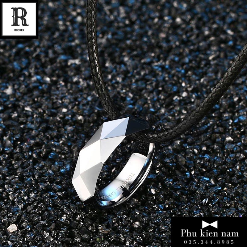 Nhẫn Nam nữ Trơn N026 - Nhẫn Thép Vonfram Cao cấp Không gỉ