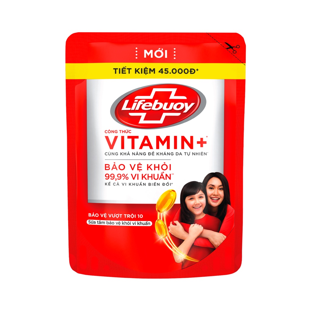 Sữa Tắm Lifebuoy Dạng Túi 800g