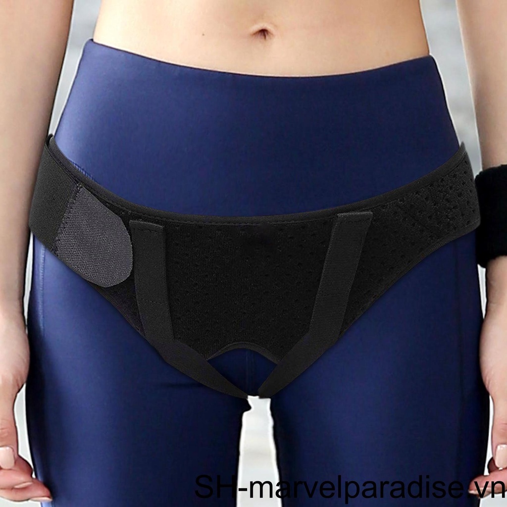 Đai thoát vị bẹn với hai tấm đệm có thể tháo rời giàn hỗ trợ thoát vị thoáng khí