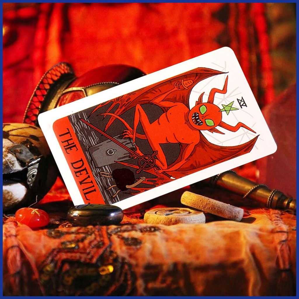 Tarot cards oracle cards future telling adventure bói toán trò chơi cho người mới bắt đầu bảng trò chơi đồ dùng cho bữa tiệc aiavn