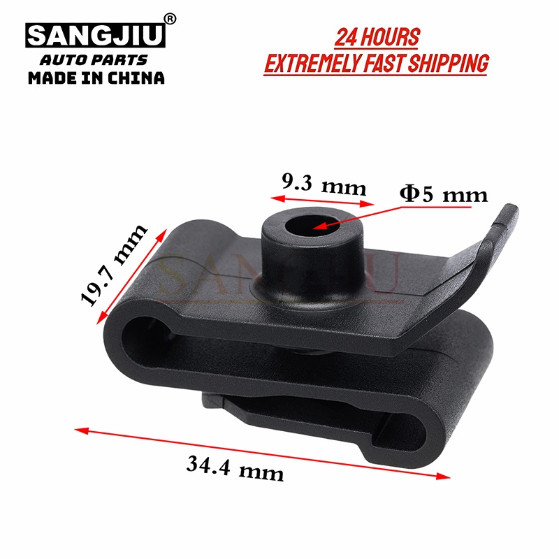 50 chiếc tương thích với lexus toyota highlander mr2 prius scion sequoia tundra yaris rav4 is300 camry bumper clips 90467-05114