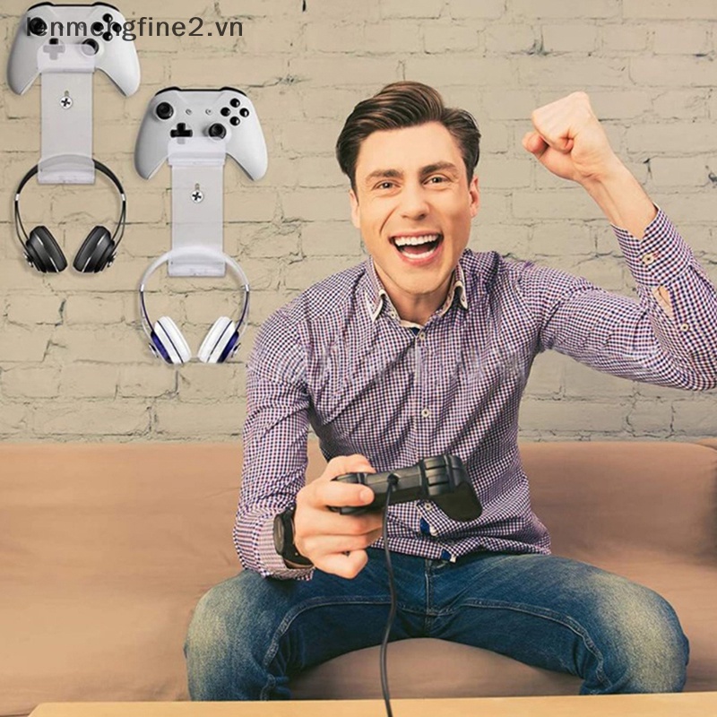 Giá đỡ tai nghe treo tường 1pc giá đỡ gamepad cho ps5 ps4 switch