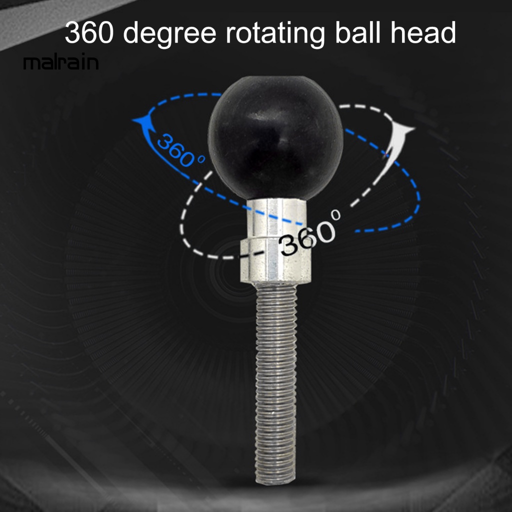 1 Bộ Giá Đỡ Điện Thoại Màu Bạc Đen Thông Dụng Cho Xe Máy Ba Bánh