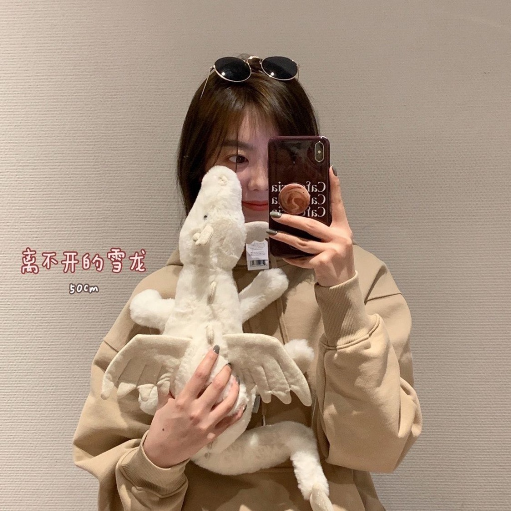 Hàng Mới Về Thú Nhồi Bông Hình Rồng Bay Có Cánh Siêu Mềm