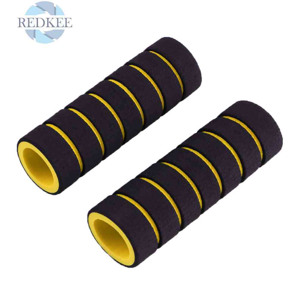 1 Cặp Vỏ Bọc Tay Lái Xe Đạp Bằng Xốp Chống Trượt