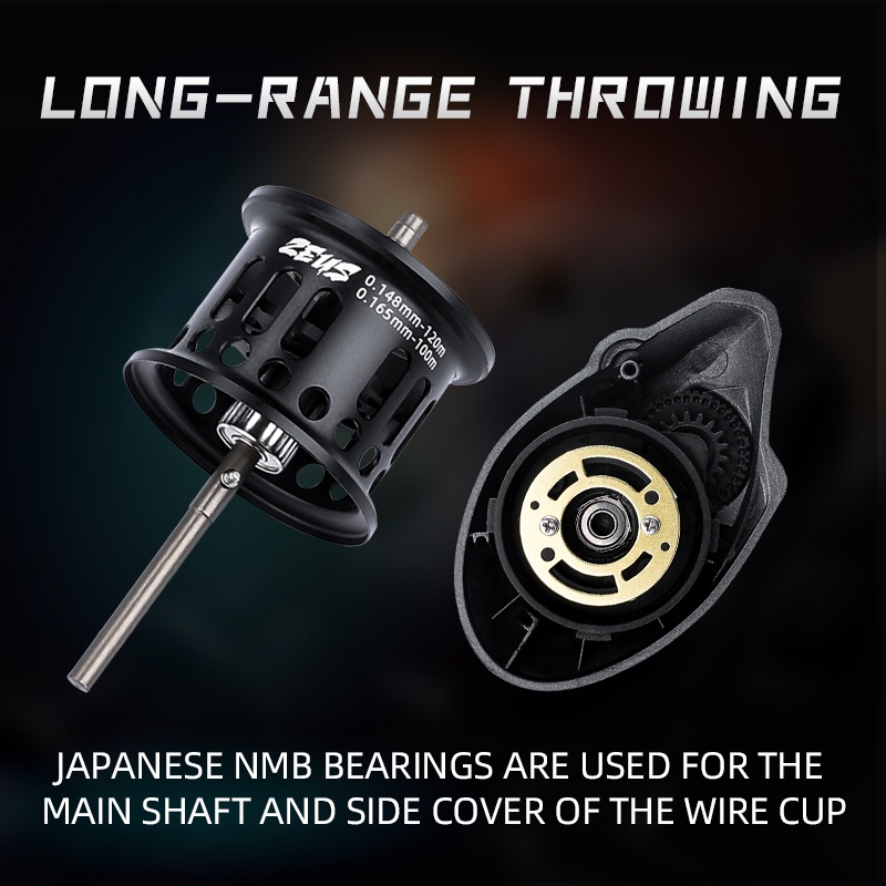 Máy Câu Cá 8 + 1BB 7.1: 1 135g Chất Lượng Cao