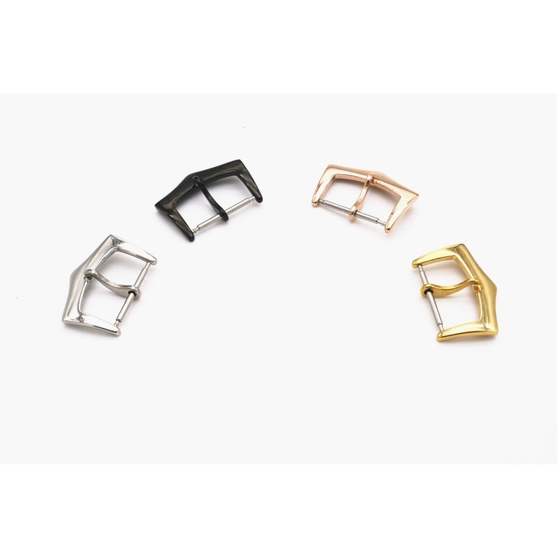 Khóa Dây Đeo Đồng Hồ Bằng Thép Không Gỉ 12mm 14mm 16mm 18mm 20mm 22mm