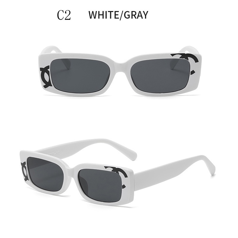 Kính Mát Gọng Vuông Nhỏ Chống Tia UV Thời Trang Hàn Quốc Cho Nam Nữ Y2K