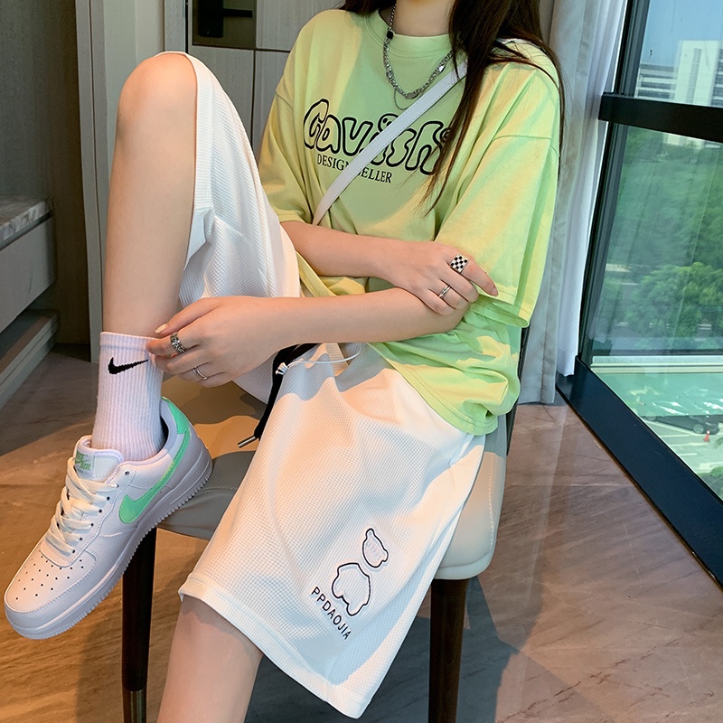 NRVP Quần Short Thể Thao Dáng Rộng Phong Cách Thời Trang Hàn Quốc