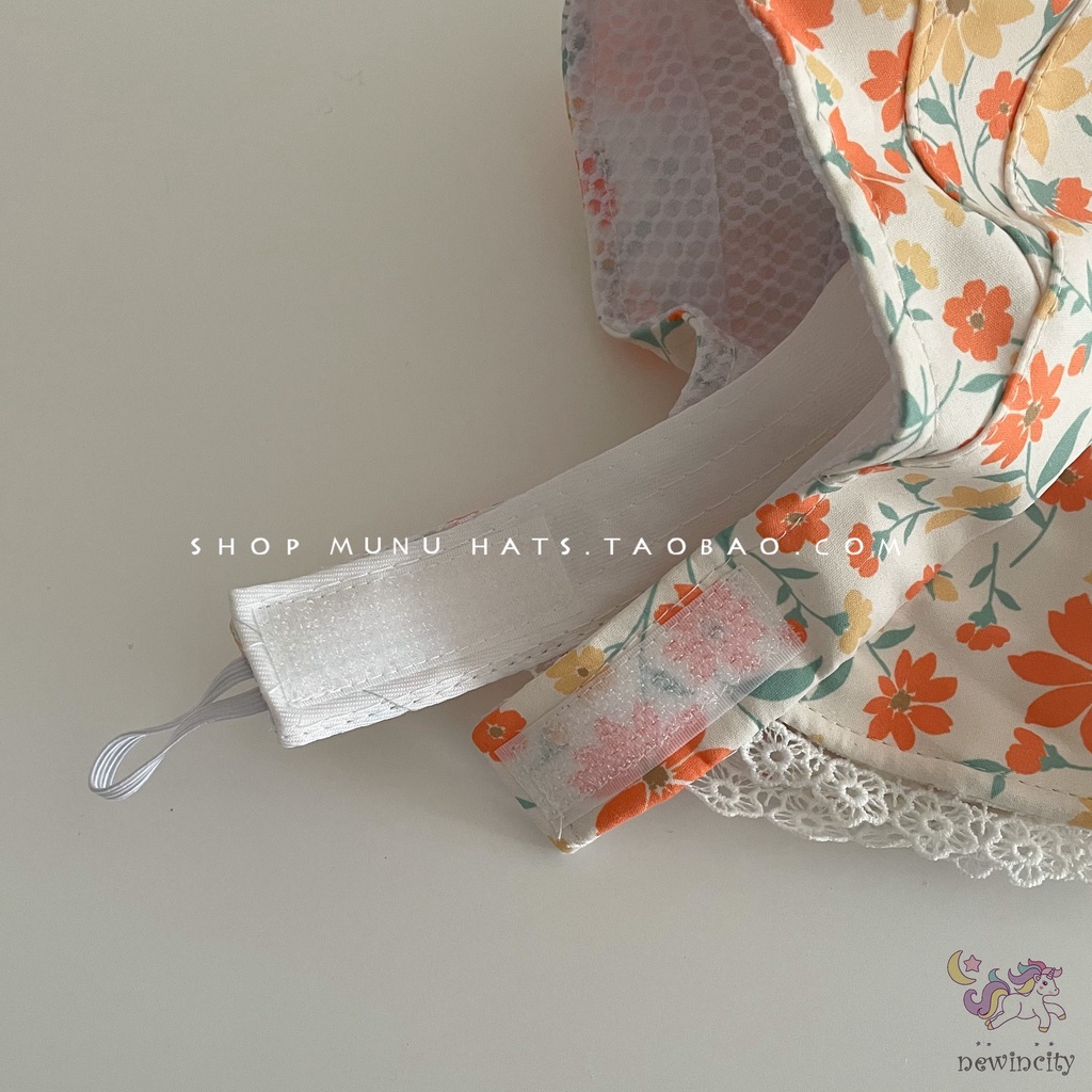 Mũ Lưỡi Trai Hở Chóp Vành Rộng Chống Nắng Thời Trang Mùa Hè Hàn Quốc Cho Bé Gái