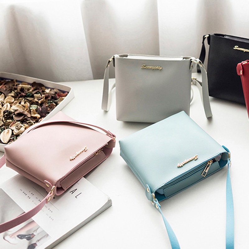 Túi Xách Da Giả Đơn Giản Thời Trang Cho Nữ