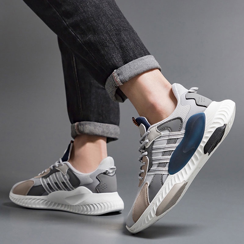 GUDETU  Giày Thể Thao Nam Thoáng Hơi Thời Trang Phong Cách Hàn Quốc